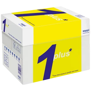 Sappi 1 Plus A4 Copy Paper Sheets 5 x 500